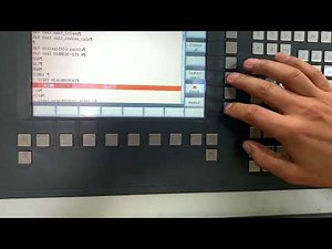 Sinumerik 840D sl: how to find and replace a string inside part program or subprogram