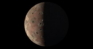 Juno Captures Incredible Image of Jupiter's Moon Io During Closest Flyby