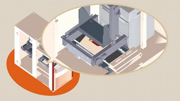 How the pizza vending machine makes your pizza fast