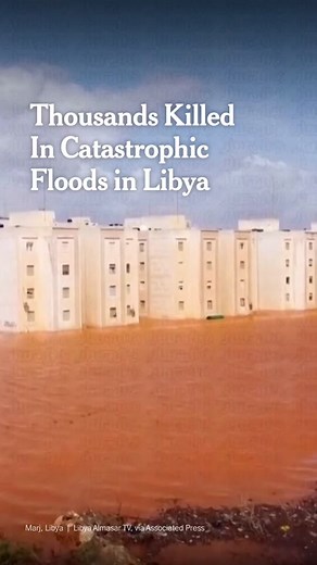 Thousands of people have been killed in Libya in the flooding caused by heavy rain that devastated parts of the country this weekend, a disaster that was exacerbated by the collapse of two dams in the coastal city of Derna. At least 10,000 people were missing, according to the International Federation of Red Cross and Red Crescent Societies. Libya has been divided for years between an internationally recognized government based in Tripoli and a separately administered region in the east, includi