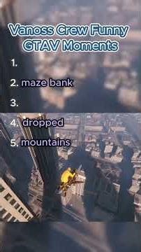 Vanoss Crew Funny GTAV Moments