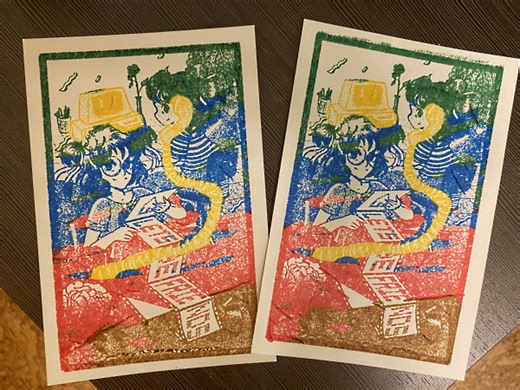 Resurrecting the Print Gocco Printing System from the late 1970s @partytimeHXLNT