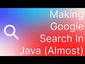 Making Google Search (Almost) In Java