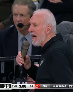 Gregg Popovich grabbed the mic to tell the San Antonio Spurs crowd to stop booing Kawhi Leonard. | SportsCenter