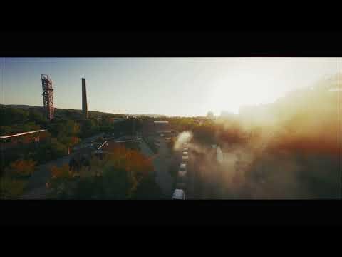 Following the Train at Sunset | FPV Drone Cinematic | Kragujevac 4K