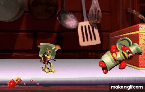 Longplay of Clockwork Knight on Make a GIF