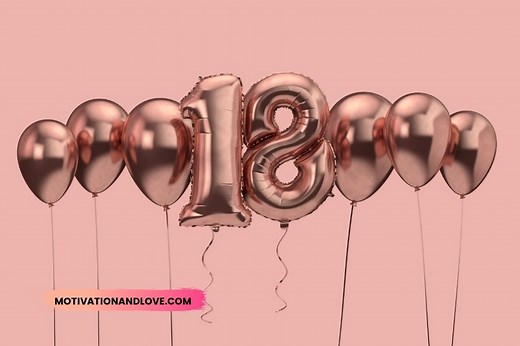 Happy Birthday Wishes for 18 Year Old Boy - Motivation and Love