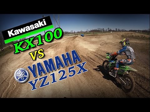 2020 Kawasaki KX100 Vs 2020 Yamaha YZ125X