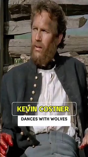 KEVIN COSTNER IN MOVIE SCENE #danceswithwolves #oldmovies #edit