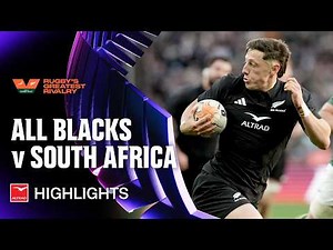 HIGHLIGHTS | All Blacks v South Africa | Second Test, Cape Town, 2026