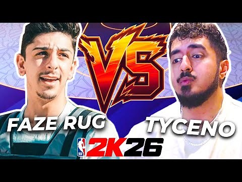 FAZE RUG vs TYCENO NBA 2K26 1v1