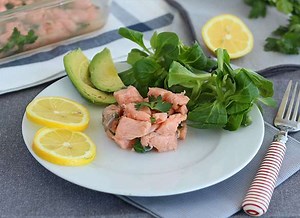 Recette de saumon mariné au citron facile et rapide