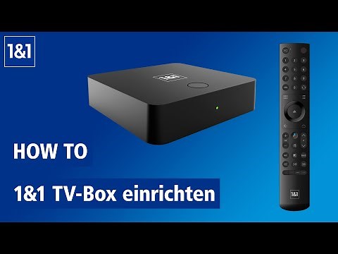 1&1 TV-Box einrichten
