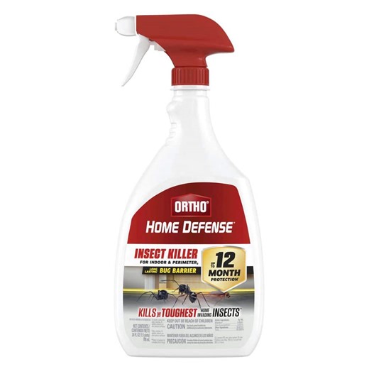 Check The Home Depot's Q&A Before Buying: Ortho Home Defense Insect Killer for Indoor and Perimeter2, 24 fl. oz. Ready-to-Use Ant, Roach and Spider Insect Killer