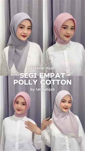 Tutorial Hijab Segiempat: Cara Pesan dan Gaya