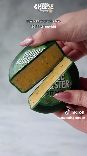 Double Gloucester & Chive Truckle: March's Cheese of the Month