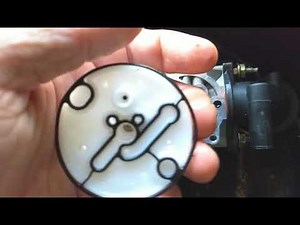 John Deere 115 Automatic, Briggs and Stratton that leaks fuel, floods. Won't run properly