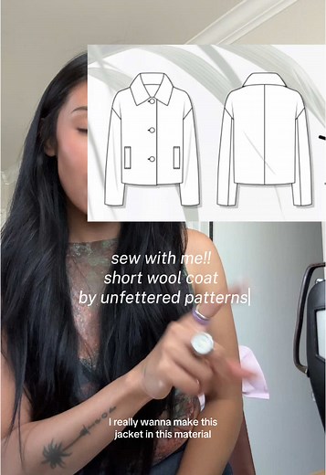 Free Sewing Pattern Jacket Tutorial