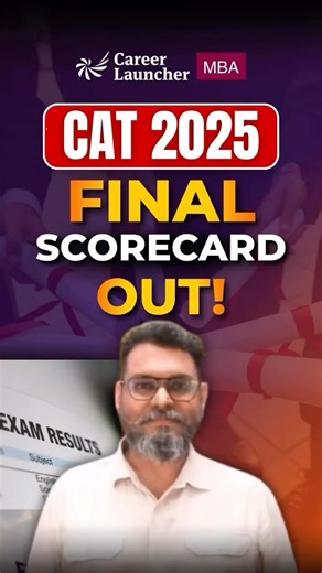 Career Launcher on Instagram: "CAT 2025 RESULTS ARE OUT! 🚨 The wait is finally over! ⏳ Your scores, percentiles, and dreams are now just a click away. 💥 #CAT2025 #CATResults #CAT2025Results [MBA2026, IIM, Percentile, CAT Exam, MBA Aspirants, B-school Dreams, CAT Preparation, Results Day, Future Managers]"