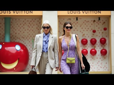 London Summer Street Fashion 2025. What Stylish People Are Wearing This Season. Cinematic ASMR Walk