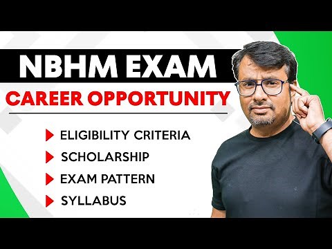What Is NBHM Exam | Complete Information | Benefits, Eligibility, Exam Pattern, Exam Dates By GP Sir