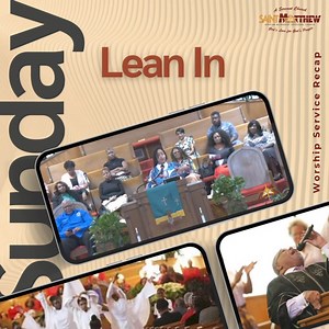 Sunday Service Recap 💒 "Lean In" 🏃🏾‍♀️‍➡️ Preacher: Rev. Eyesha Marable, Pastor Mt. Zion AME Church, Millburn, NJ Scripture Reference 📖: Philippians 3:12-14 NIV Sermon Notes📌: 1️⃣ Focus 👁️ Stay focused on God and create spiritual habits. 2️⃣ Effort 🏃🏾‍➡️ Work hard to strengthen and enrich your spirit. 3️⃣ Determination🏋🏽‍♀️ Keep your spirit rich, so you can face any obstacles life throws your way. Paul had to train like an Olympian in His walk with God. Much like athletes, as Christian