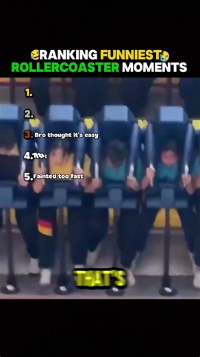 Ranking Funniest Rollercoaster Moments 😂