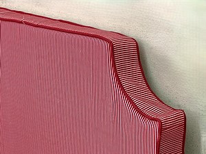 Ticking Stripe Piping Headboard 3" Thick - Dorm Room Size Twin/twinxl 30”hx40”w Full/fullxl 30”hx55”w - Etsy