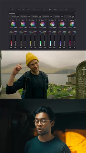 melior studios on Instagram: "How to make your interviewee stand out in Davinci resolve"