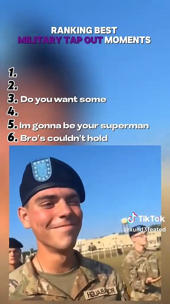 Los mejores momentos de tapout en el ejército