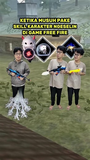 When the Enemy Uses Annoying Skills in Free Fire 🤣