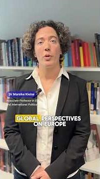 Meet our Jean Monnet Chair: Dr Mareike Kleine - Global Perspectives on Europe 🇪🇺