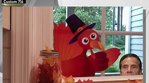 NY Company Makes Cuomo Window Stickers to Keep Eye on Thanksgiving