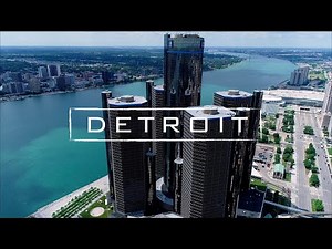 Detroit, Michigan | 4K Drone Video