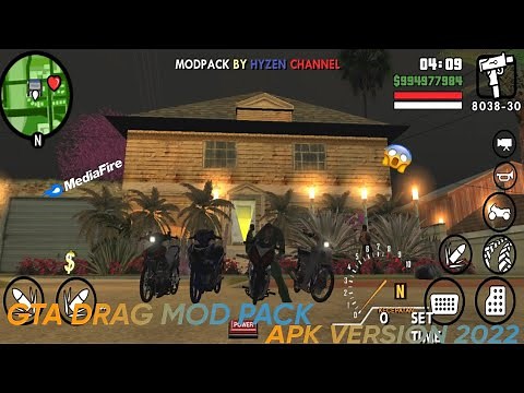 GTA DRAG BIKE MOD PACK APK VERSION 2022
