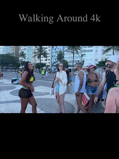 🇧🇷🌴Copacabana | Rio de Janeiro, Brazil. Explore the magnificent Copacabana Beach in Rio de Janeiro. This comprehensive guide shows you all the wonders of this famous beach, from the golden sands to the hustle and bustle of the shore. Copacabana Beach is one of the most iconic beaches in the world, and this video captures its beauty. Don't miss the chance to experience this Rio paradise and check out the local attractions. We noticed that it is beautiful to see elegant fashion on the beaches,