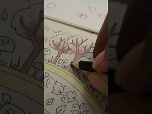 Johanna Basford: Enchanted Forest - Compass - Part 1