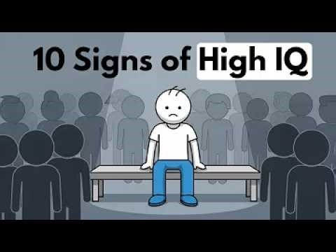 10 Surprising Signs of High IQ ! Psychology Explained #mindset