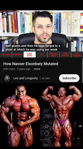 Ganesh Gaikwad +91-74984-65142 (WhatsApp) on Instagram: "In an era where social media is filled with half truths & carefully edited narratives, it’s important to address a reality many don’t want to admit: a lot of bodybuilders & even some bodybuilding coaches lie about their dosages. They downplay, deflect, or pretend that minimal use built maximal physiques. But the truth is far more complex & far more serious. One of the rare examples of transparency in the sport was Nasser El Sonbaty. Whethe