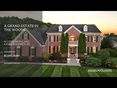 Inside One of East Greenwich's Most Stunning Luxury Homes | 10 Lovegreen Lane, East Greenwich, RI