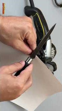 INSANE SHARPNESS! Kitchen Knife Revival with a Belt Sander