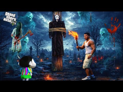 Franklin And Shinchan Finally Killed Ghost 😱 In GTA 5 | Part 2