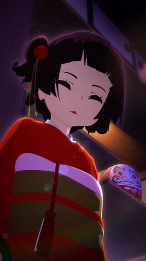 呪いの人形アニメーションを制作してみた