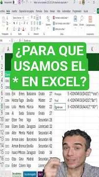What is the asterisk (*) used for in Excel? ⭐ | The most powerful wildcard