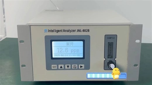 JNL-802B氧量气体分析仪密闭空间操作视频