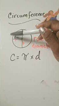 How to find the Circumference of a circle #mathstricks #homeworkhelp #radius#