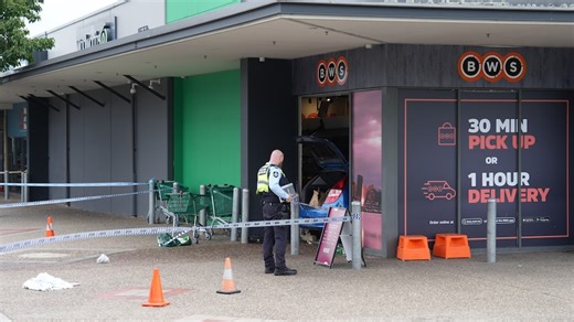 Four-year-old boy dies after car crashes into Canberra shopping centre.
