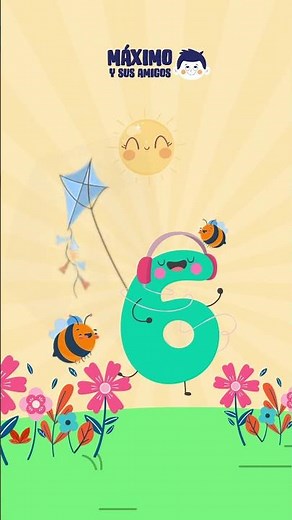 🎵 El número 6 | Canción infantil divertida 🌈