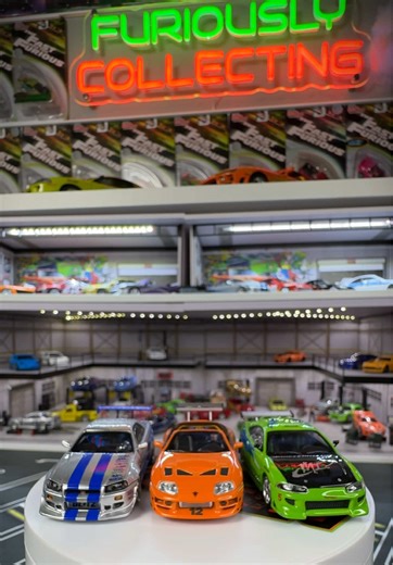 Diecast Holy Trinity of Fast & Furious Collectibles