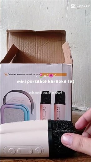 mini portable karaoke set